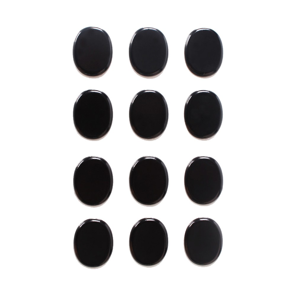 12Pcs Drum Mute Pads Set Silica Gel Dampeners Silencer Damping Pad Percussion Instrument Accessories