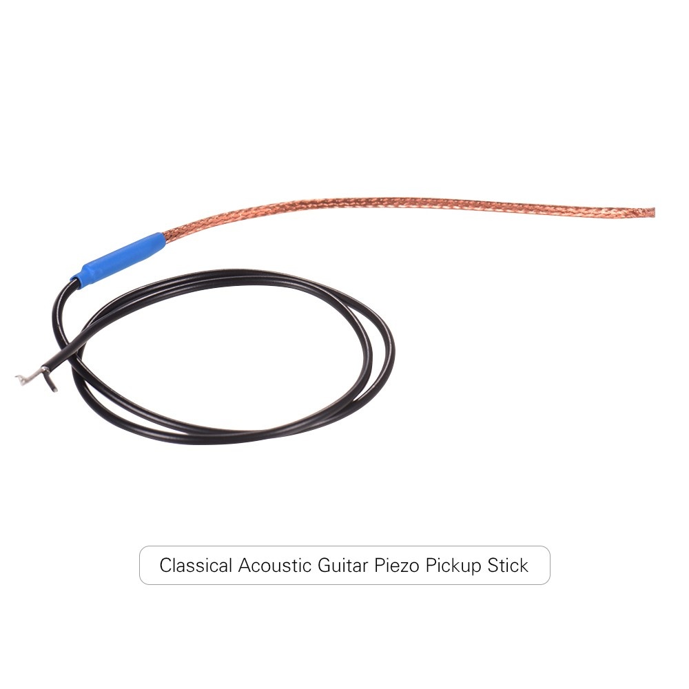 Classic Guitar Soft Strip Sonicore Acoustic Guitar Piezo Bridge Pickup Under Saddle without Plug for EQ Equalizer