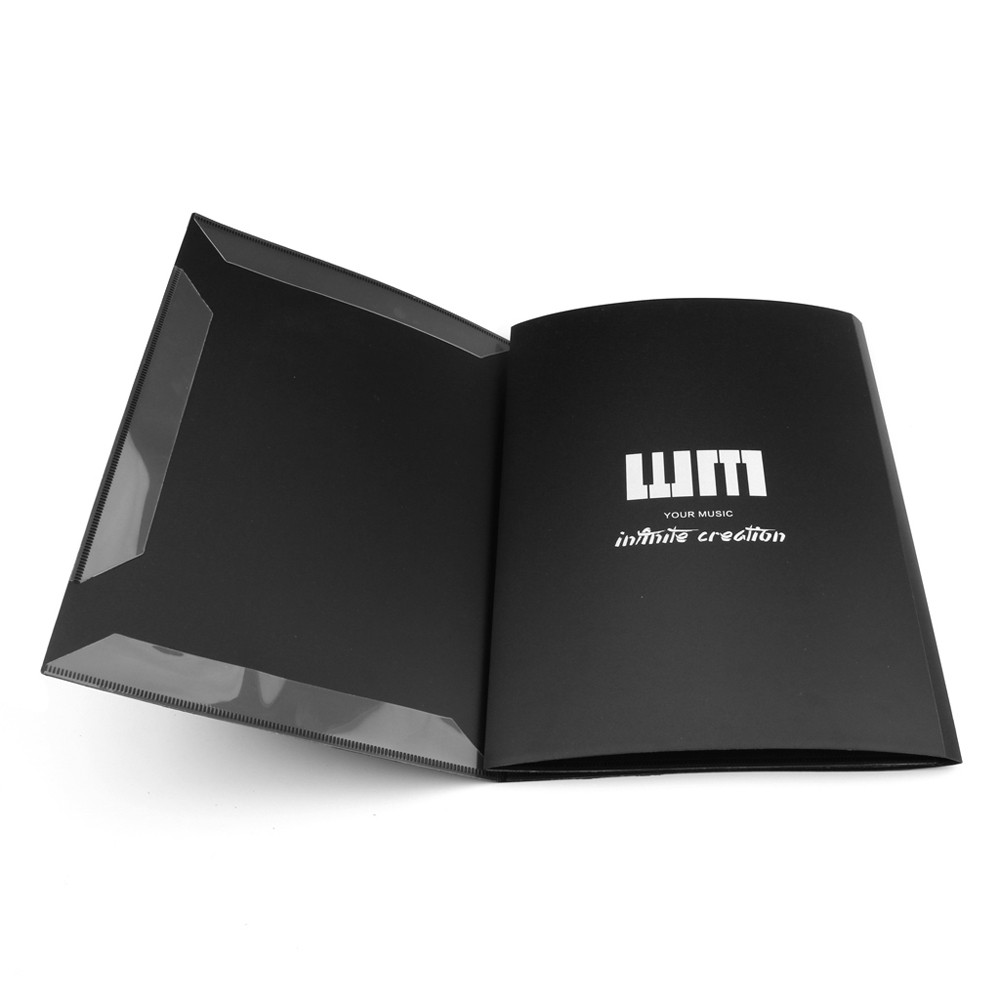 A4 6 Pages Folding Music Score Folder Document Expanded Piano Score Folder Musical Accessories