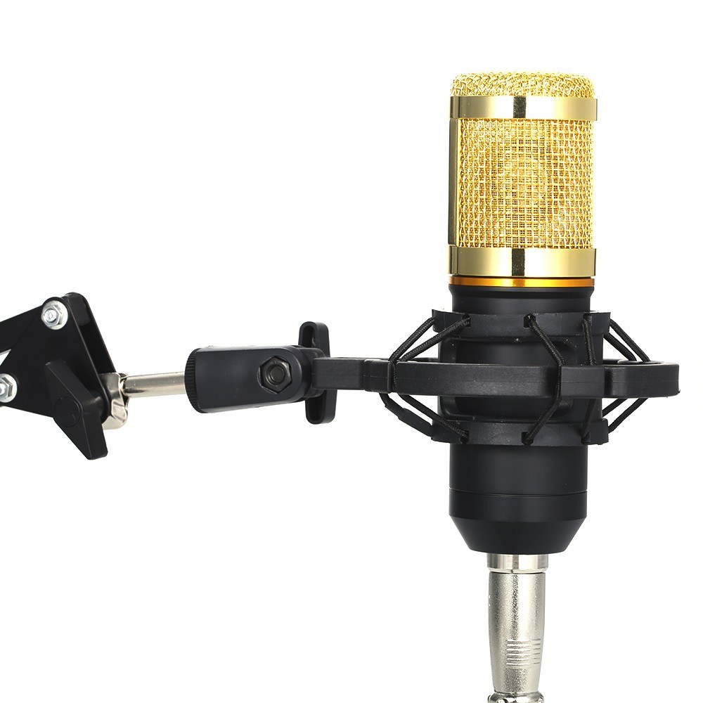 BM800 Professional Suspension Microphone Kit Studio Live Stream Broadcasting Recording Condenser Microphone Set