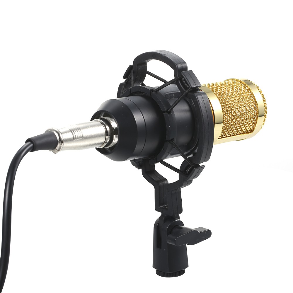 BM800 Professional Suspension Microphone Kit Studio Live Stream Broadcasting Recording Condenser Microphone Set