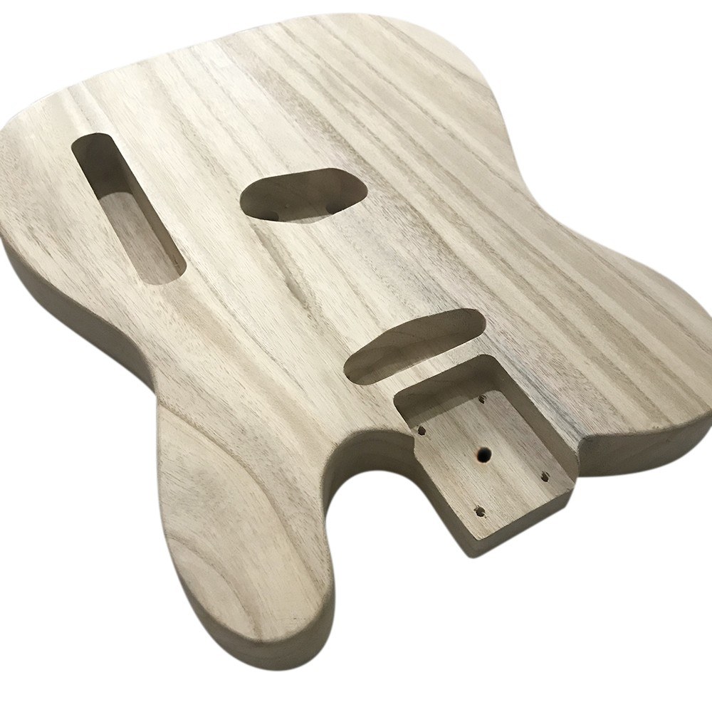 Polished Wood Type Electric Guitar Barrel DIY Electric Maple Guitar Barrel Body For TL Style Guitar