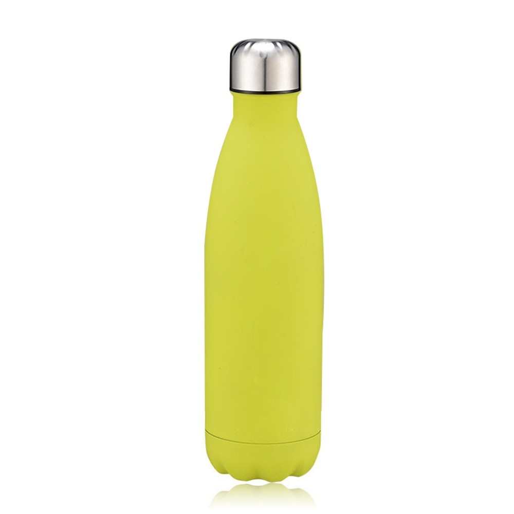 Water Bottle Stainless Steel 500ml Vacuum Insulated Cup Insulated Water Bottle Rubber Paint Keeps Cold Hot for Long Time