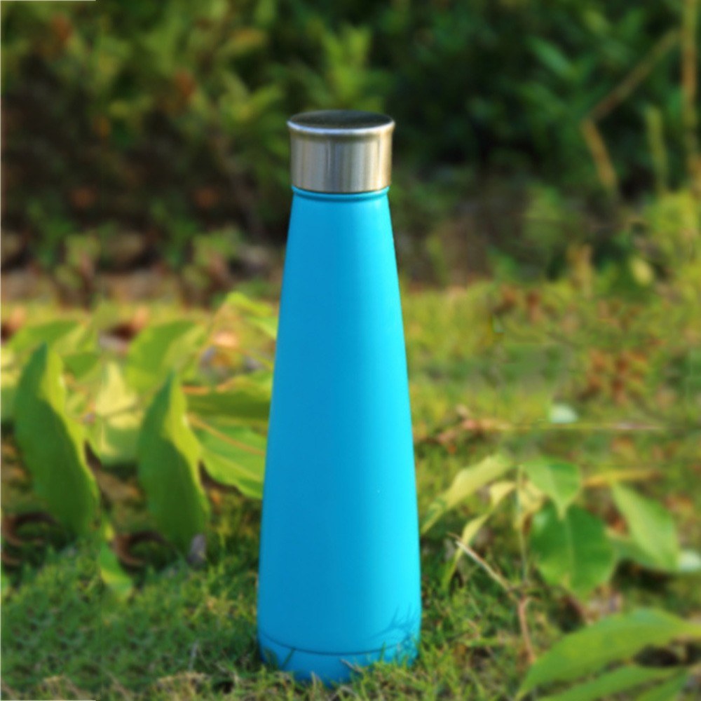 Water Bottle Stainless Steel 450ml Vacuum Insulated Water Bottle Keeps Cold Hot for 24 hours