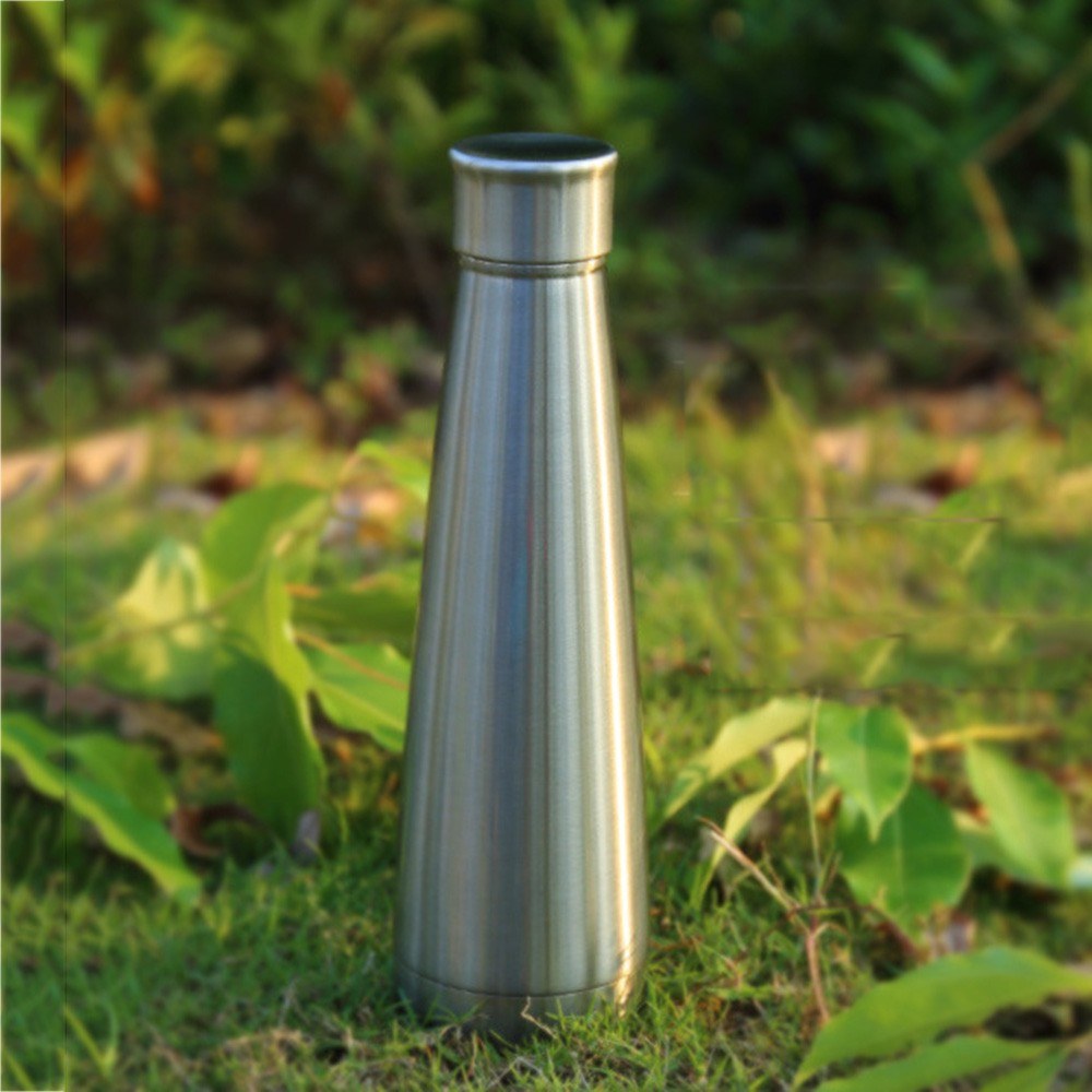 Water Bottle Stainless Steel 450ml Vacuum Insulated Water Bottle Keeps Cold Hot for 24 hours