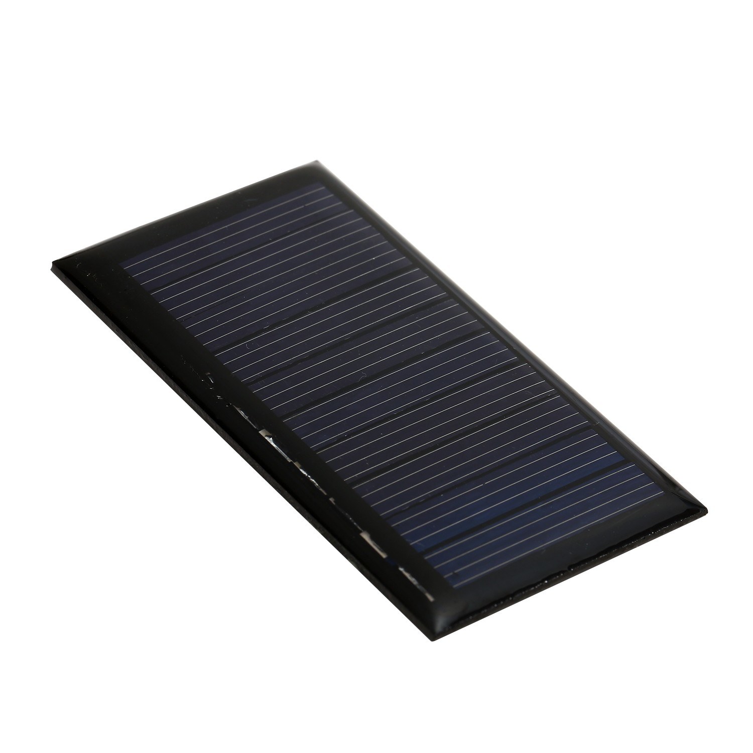 0.3W 5V Solar Panel Polycrystalline Silicon Solar Cell DIY Waterproof Camping Portable Power Solar Panel Compatible for 3.7V Battery Toys Light Lamp Fan Pump