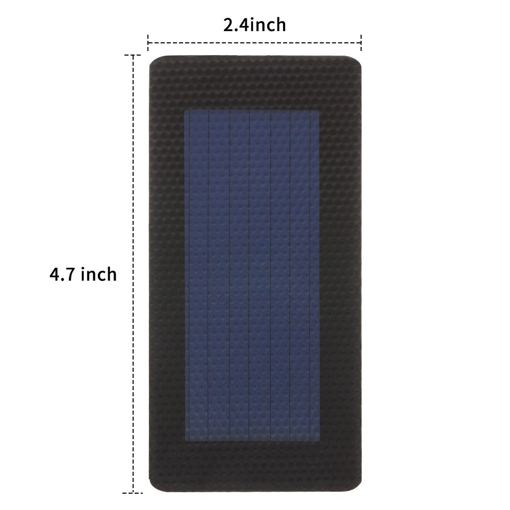 0.3W/2V DIY Soft Solar Panel Module Bendable Flexible Battery Charger 120*60MM For Solar Lights Displays Toys