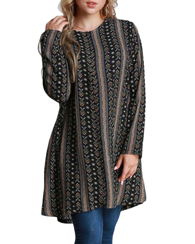 Autumn Women Plus Size Long Loose Blouse Special