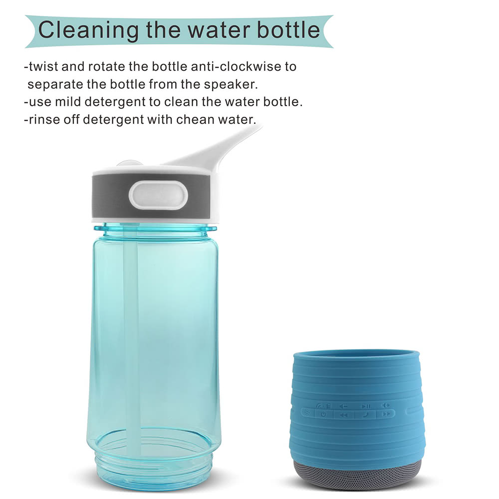 Smart Wireless Bluetooth Audio Sports Bottle