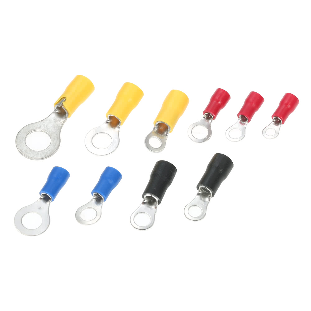 102PCS Assorted Insulated Terminals 10 Kinds