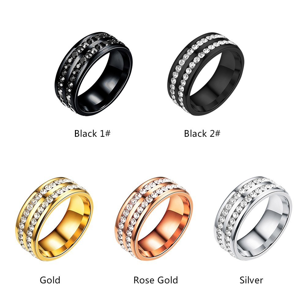 Healthcare Weight Loss Fat Burning Slimming Magnetic Ring Fully-Jewelled Health Care Finger Ring