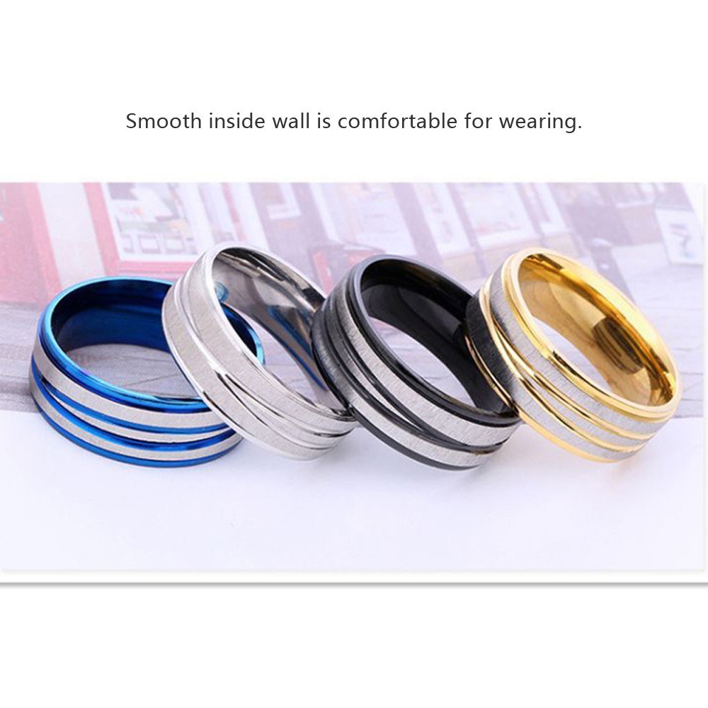 Simple Stainless Steel Medical Weight Loss Ring Fashion Magnetic Healthcare Finger Ring