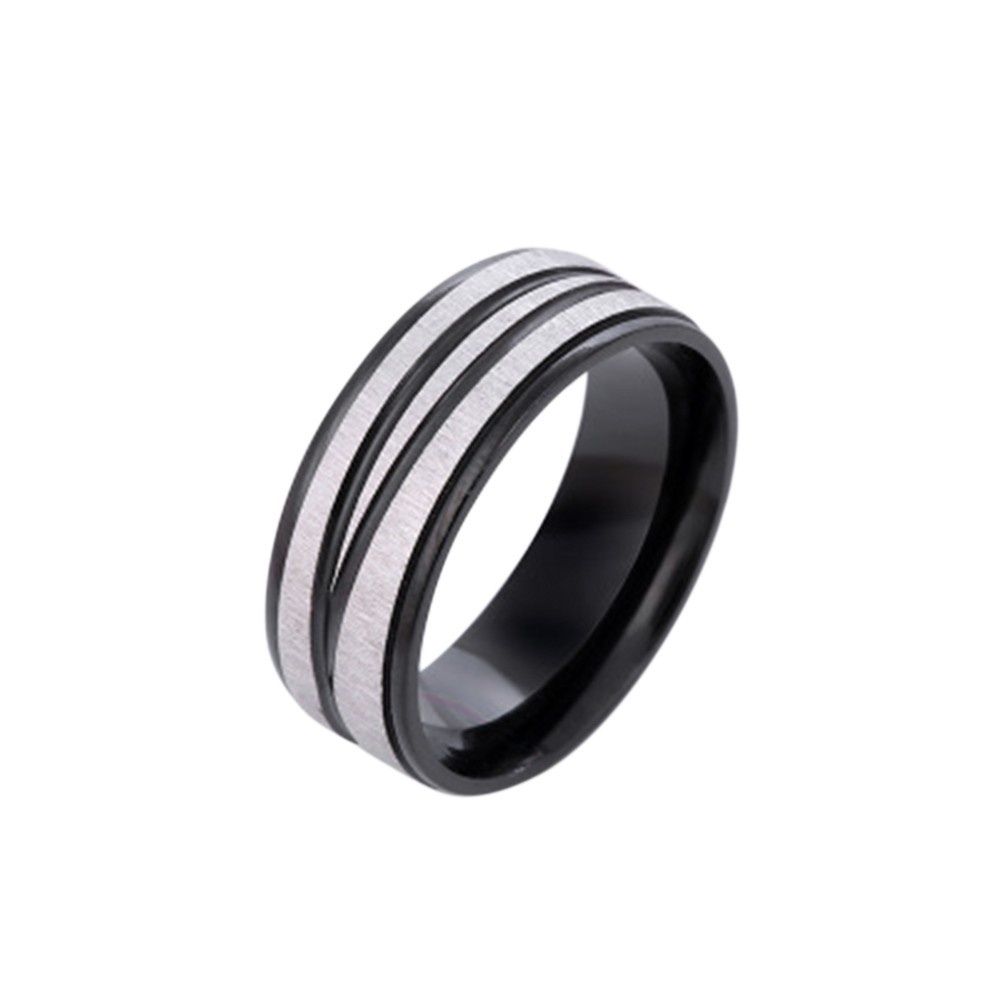 Simple Stainless Steel Medical Weight Loss Ring Fashion Magnetic Healthcare Finger Ring