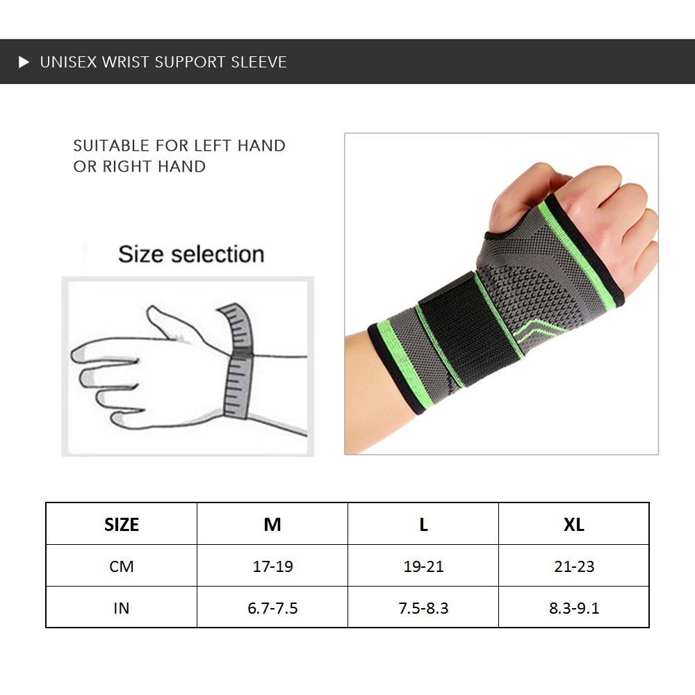 Wrist Support Sleeve Half-Finger Wrist Band