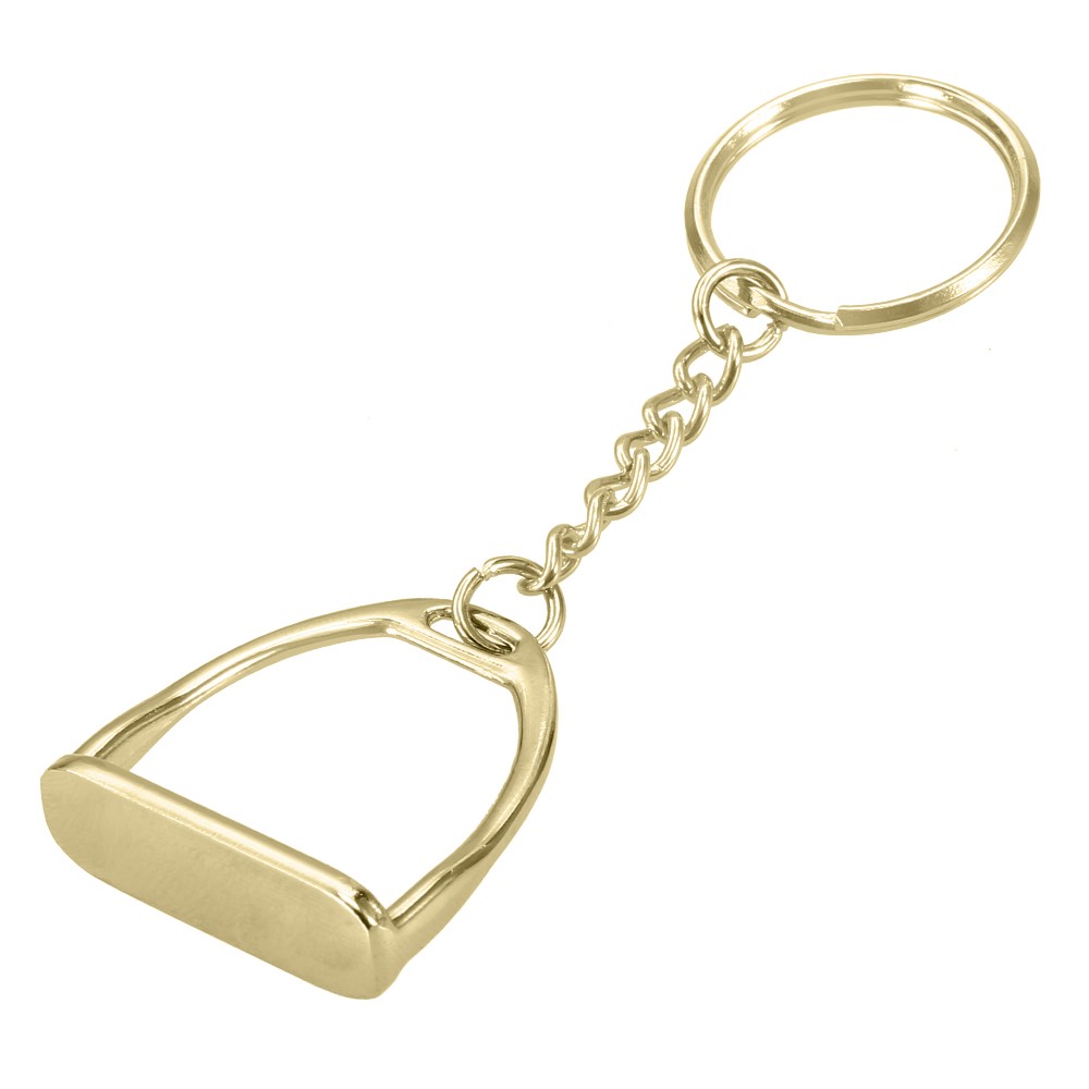 Zinc Alloy Key Chain Stirrup Key Ring Mini Keychain for Men Women