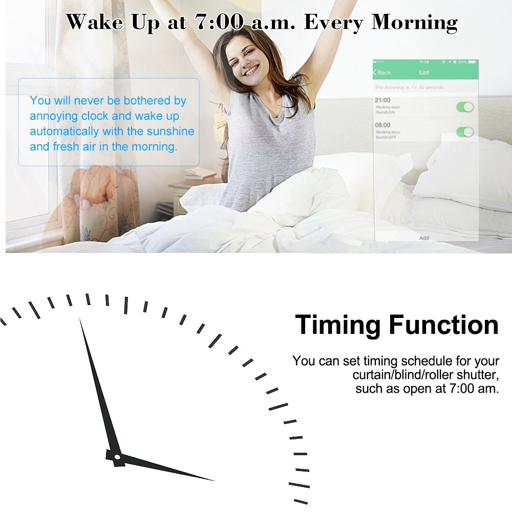 Wifi Smart Wall Touch Switch 2 Gang Glass Panel Mobile APP Tuya/Touch Control Timer No Hub Required Compatible with Google Home/Nest & Amazon Alexa