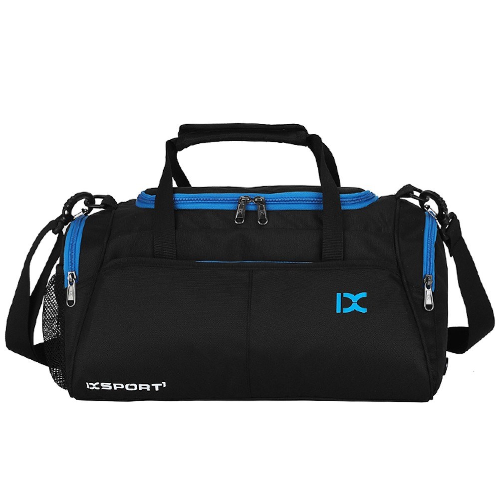 18L Waterproof Travel Duffele Bag with Separate Shoe Compartment for Men Women Sports Gym Tote Bag