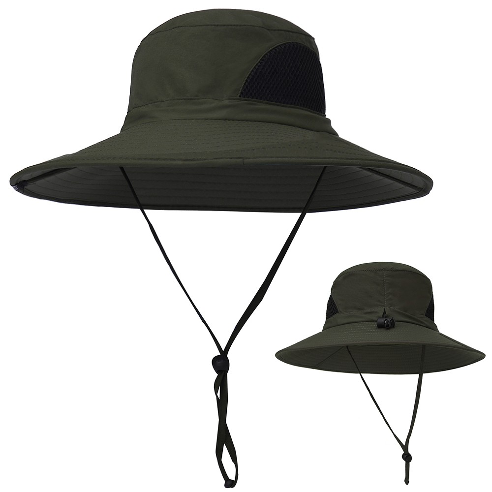 Sun Hat Summer Cap Wide Brim UV Protection Cap For Camping Fishing Hiking Mountaineering