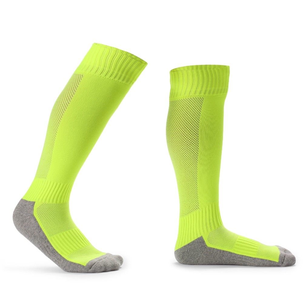 Kid's Breathable Football Socks High Tube Socks Over Knee Sports Socks for  8-14 Boys Girls