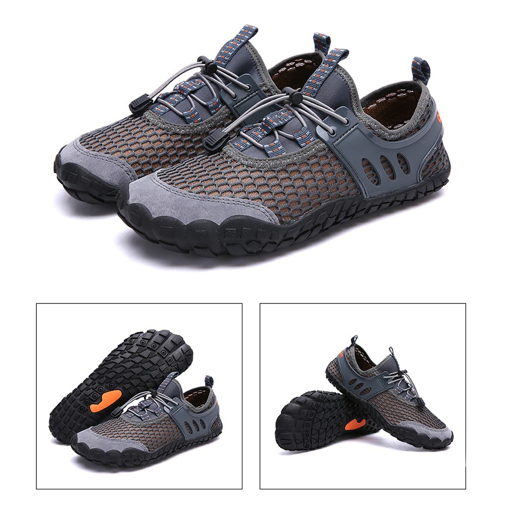  Breathable River Trekking Shoes Lightweight Beach Shoes Surfing Boating Sports Aqua Shoes Walking Camping Water Shoes Men Women