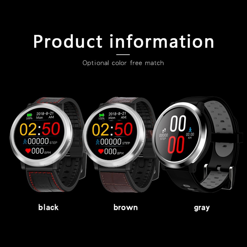 Fashion Portable Large Screen Waterproof Intelligent Photo Sports Bracelet With Step Counting Heart Rate Detection