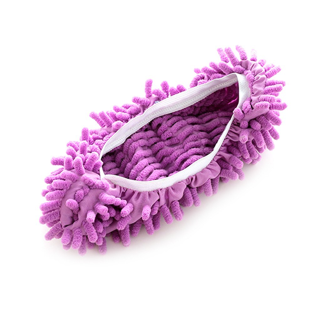 1pcs Convenient Dust Mop Slipper House Floor Cleaner Lazy Dusting Cleaning Foot Shoes Cover