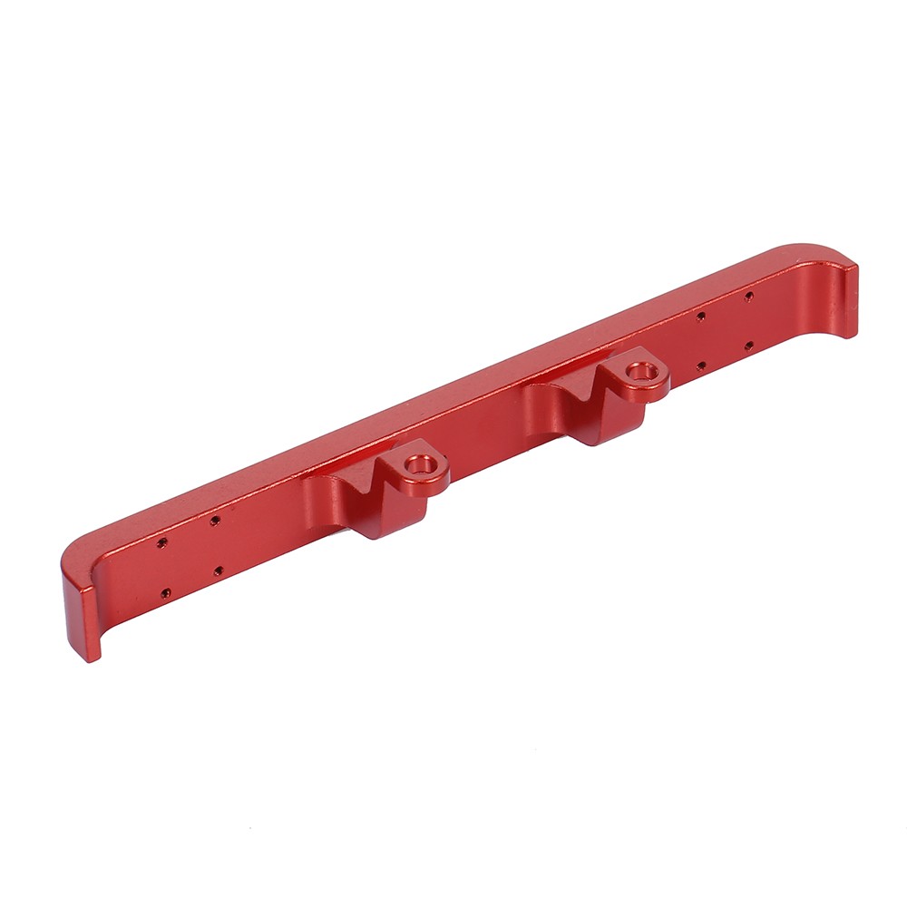 Aluminum Alloy Front Bumper for D90 MN-90 MN-99 MN-91 Metal 1/12 Rock Crawler RC Car Parts (Red)