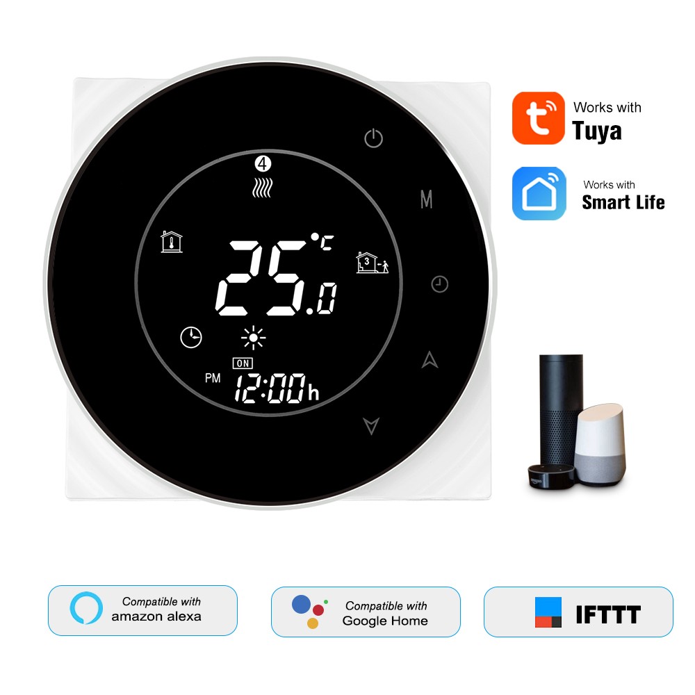 THP6000-WHPW Water Heating Thermostat Smart WiFi Digital Temperature Controller Tuya/SmartLife APP