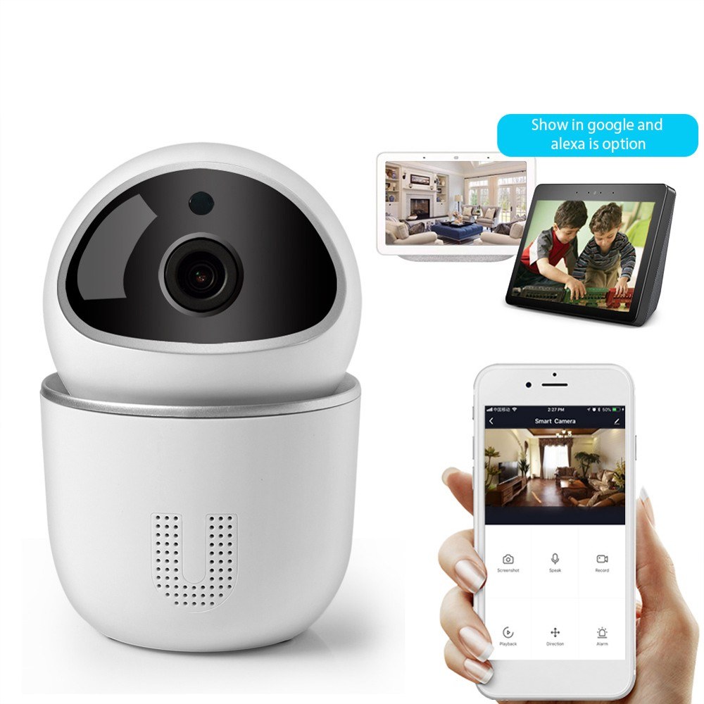 Auto-tracking WiFi IP Camera HD1080P Home Securce Mini Camera Night Vision Tuya Smartlife Wireless Mini Network Camera Monitor