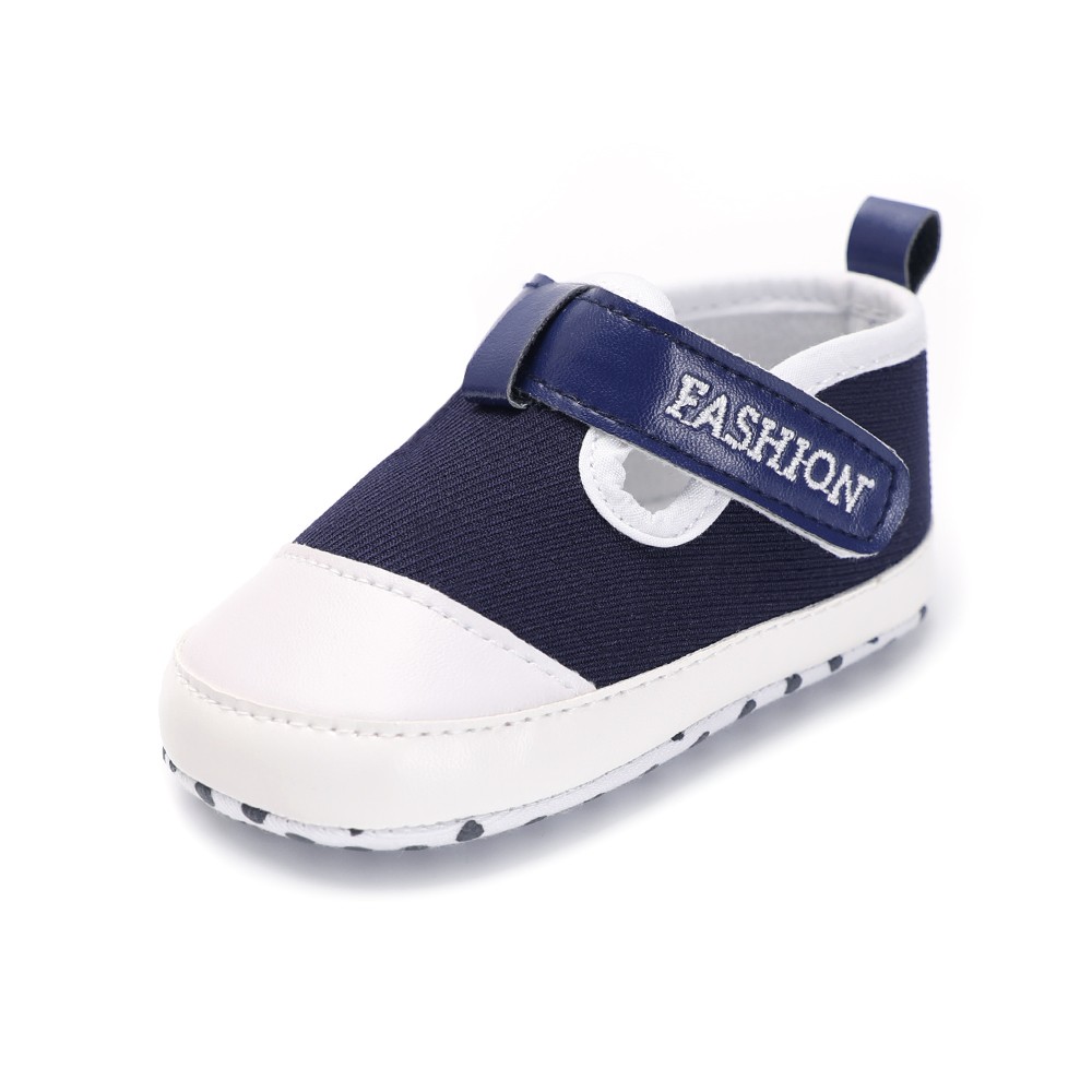 Infant Toddler Baby Casual Shoes Cotton Soft Sole Non-Slip Sneaker Prewalker Blue 5M