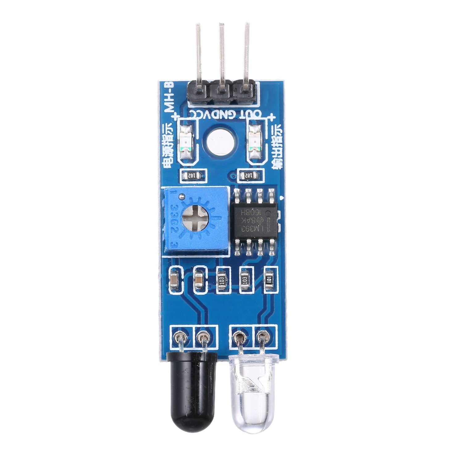 Infrared Proximity Sensor IR Infrared Obstacle Avoidance Sensor Module Compatible with 