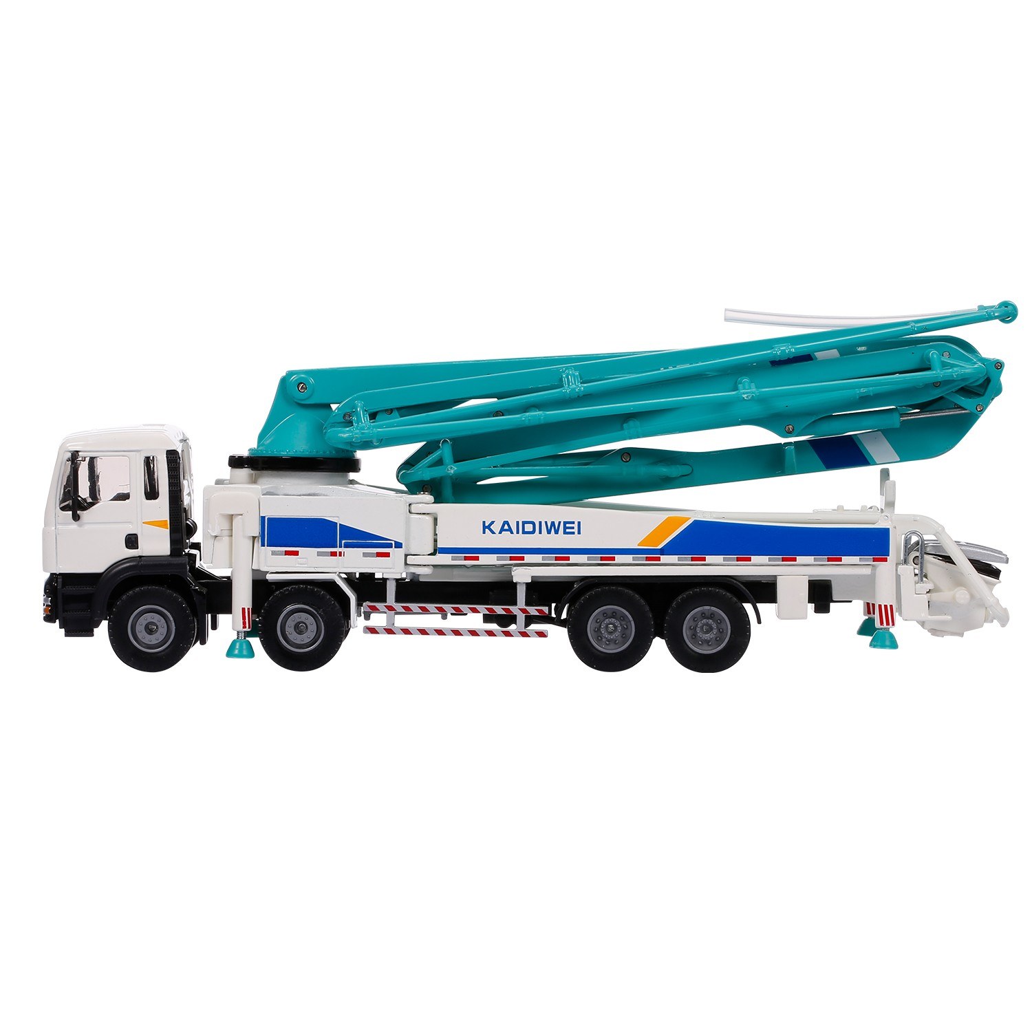 1:55 Alloy Car Truck Model Concrete Pump Truck Adult Metal Ornaments Children's Christmas New Year Gift Toys