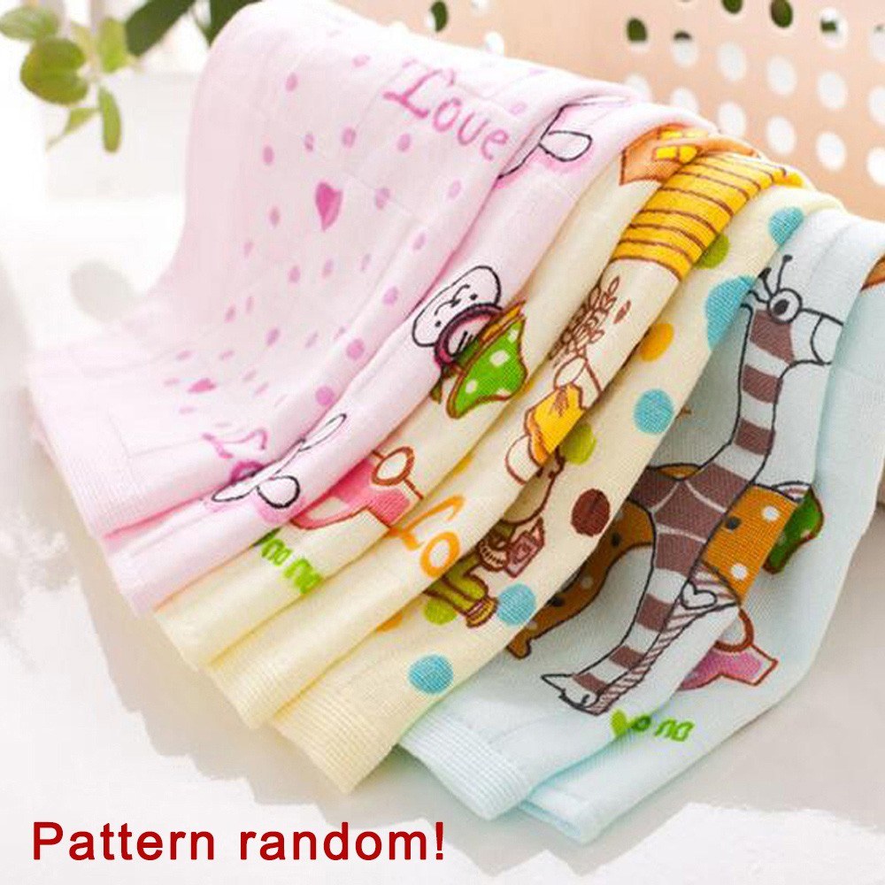 1Pcs Mini Face Towel Cartoon Lovely Pattern Supper Comfortable Square Towel 27*27cm