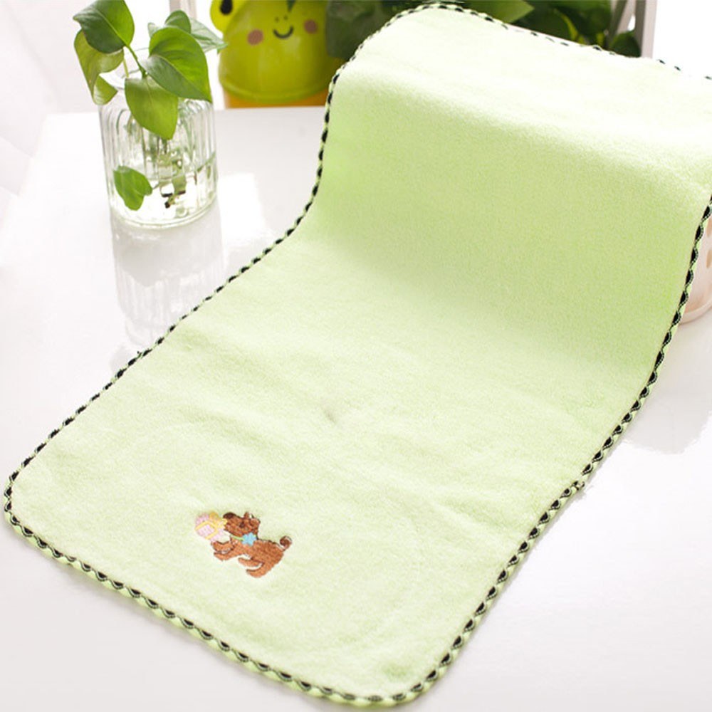 1Pcs Face Towel Cotton Cute Puppy Pattern Comfy Children's Towel 50*28cm