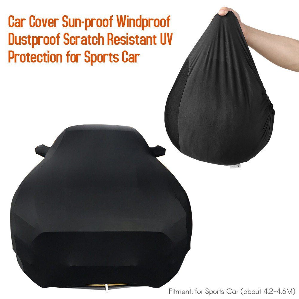 Car Cover Sunproof Windproof Dustproof Scratch Resistant UV Protection for Sports Car