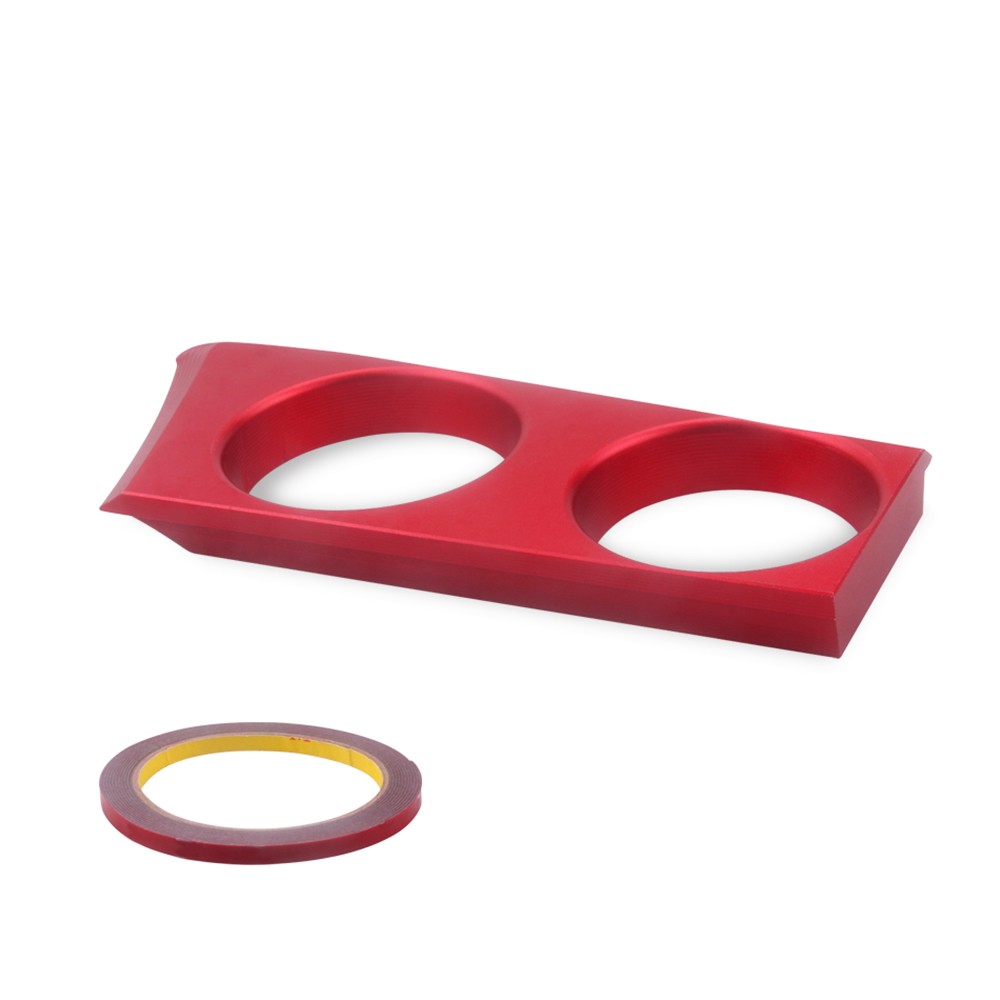 Automobile Cup Holder Cup Base Fit for BMW 1 Series 116 116i 118 118i 118d 120 120i E87 E81 E82 E88 Red