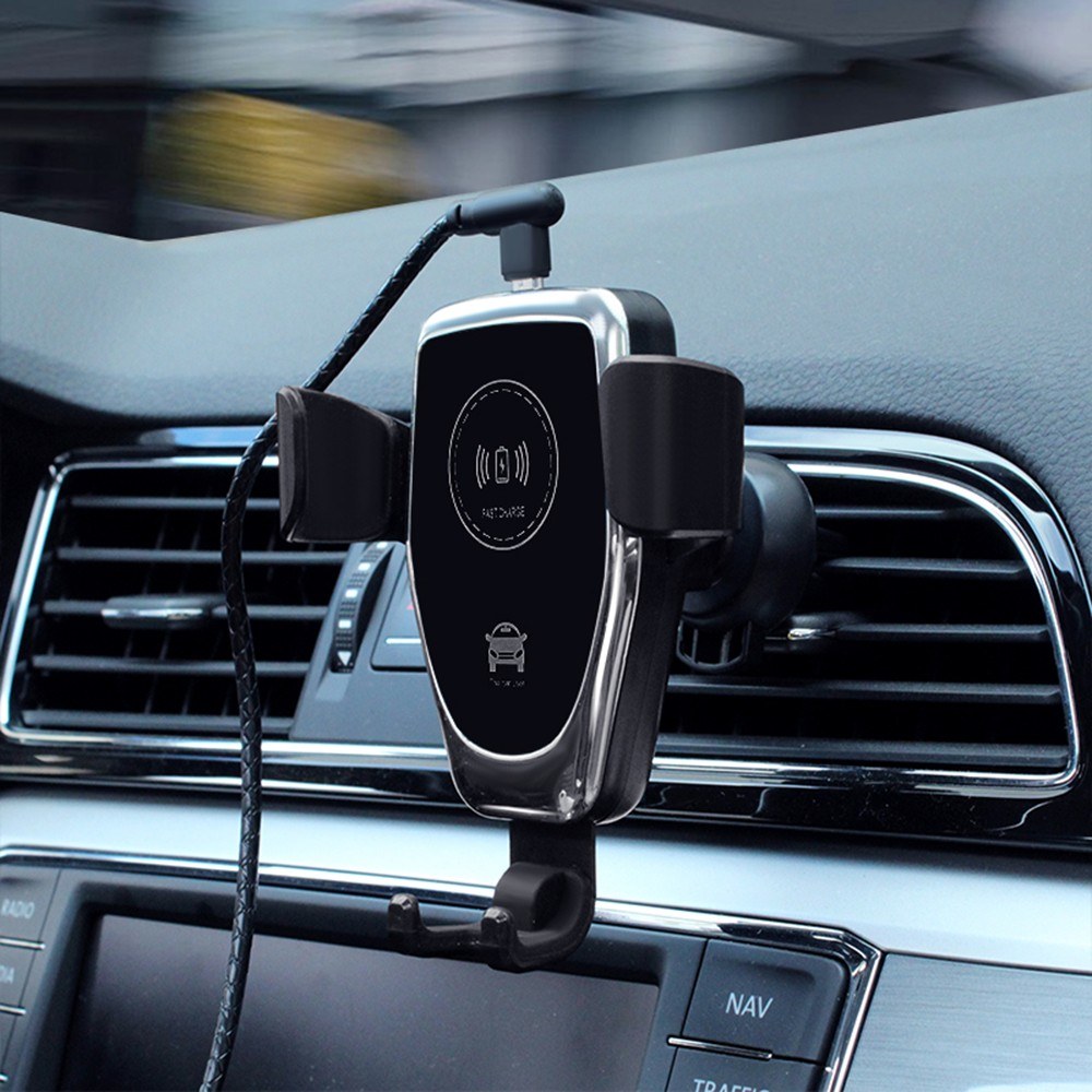 Wireless Charger Car Phone Bracket Fast Charging Wireless Car Outlet Charger Mount Stand Mobile Phone Holder