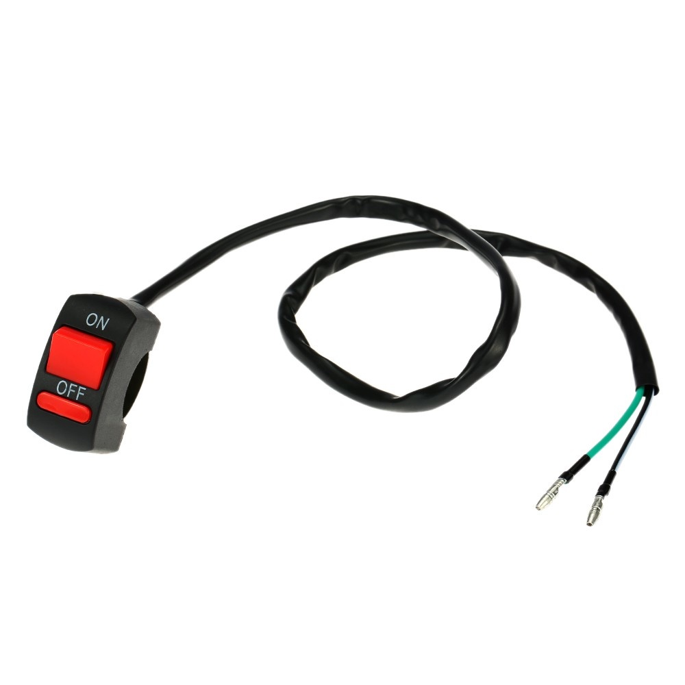 Universal Motorcycle ATV Bike Handlebar Light Switch ON OFF Button