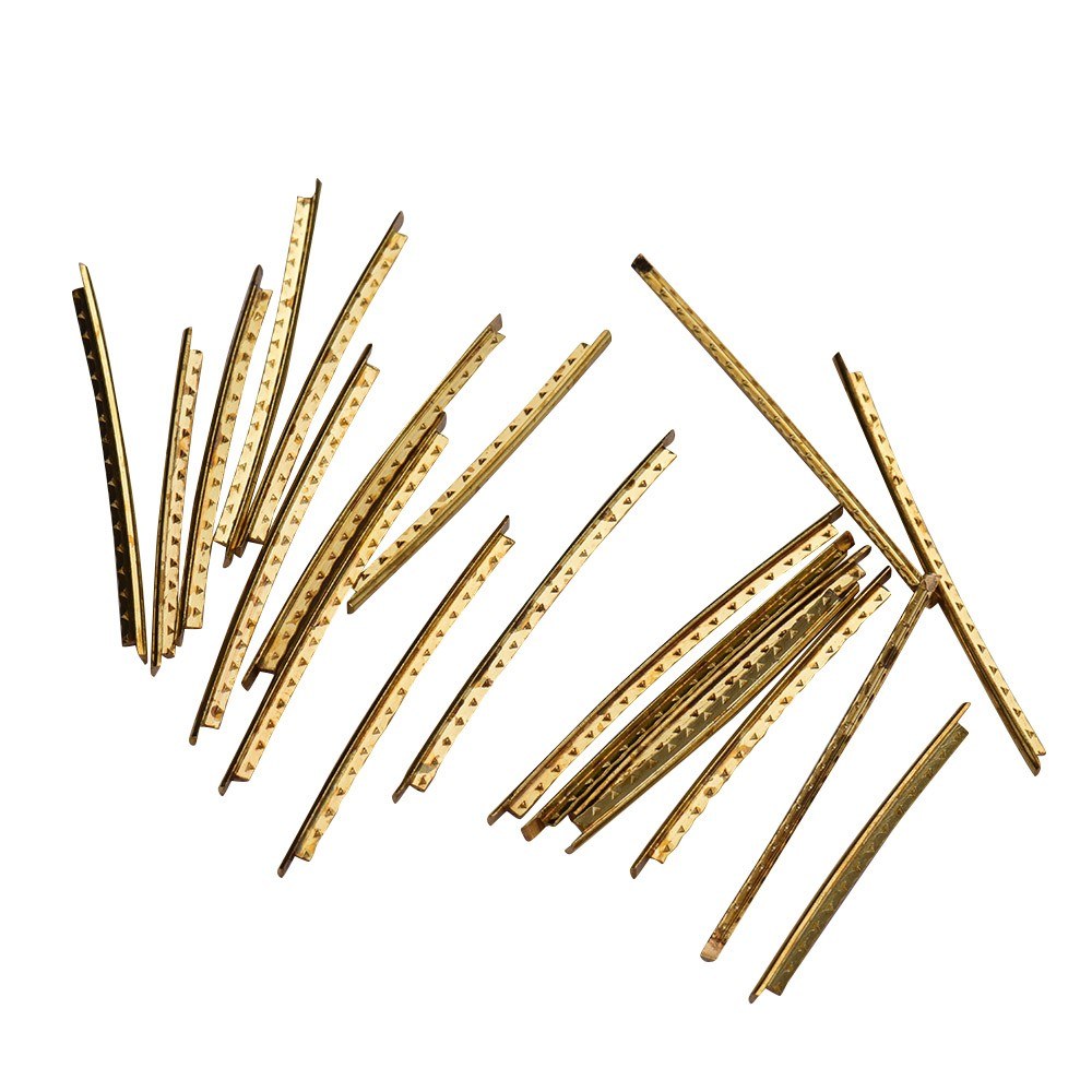 20pcs 2.0MM Brass Guitar Fret Wire Fretwires for Folk Guitar Fingerboard