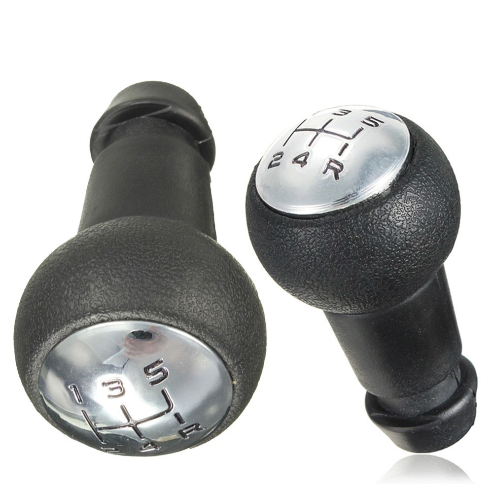 Car Speed Knob 5 Speeds Gear Shift Knob Compatible with PEUGEOTs 106 206 306 406/107 207 307 407