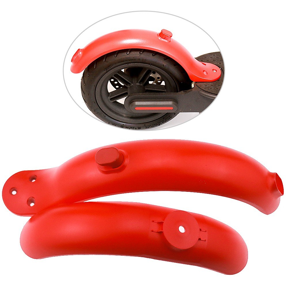 Scooter Fender Rear Front Mud Guard Fenders Set  Mudguard Tyre Splash Compatible With Xiaomi Electric Scooter Parts Accessories