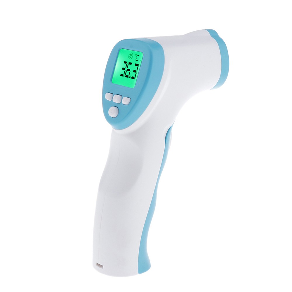 Ear Forehead Thermometer Digital Infrared Baby Temperature Gauge Instrument Non-contact High Sensitivity Temperature Gun for Kids Children and Adults