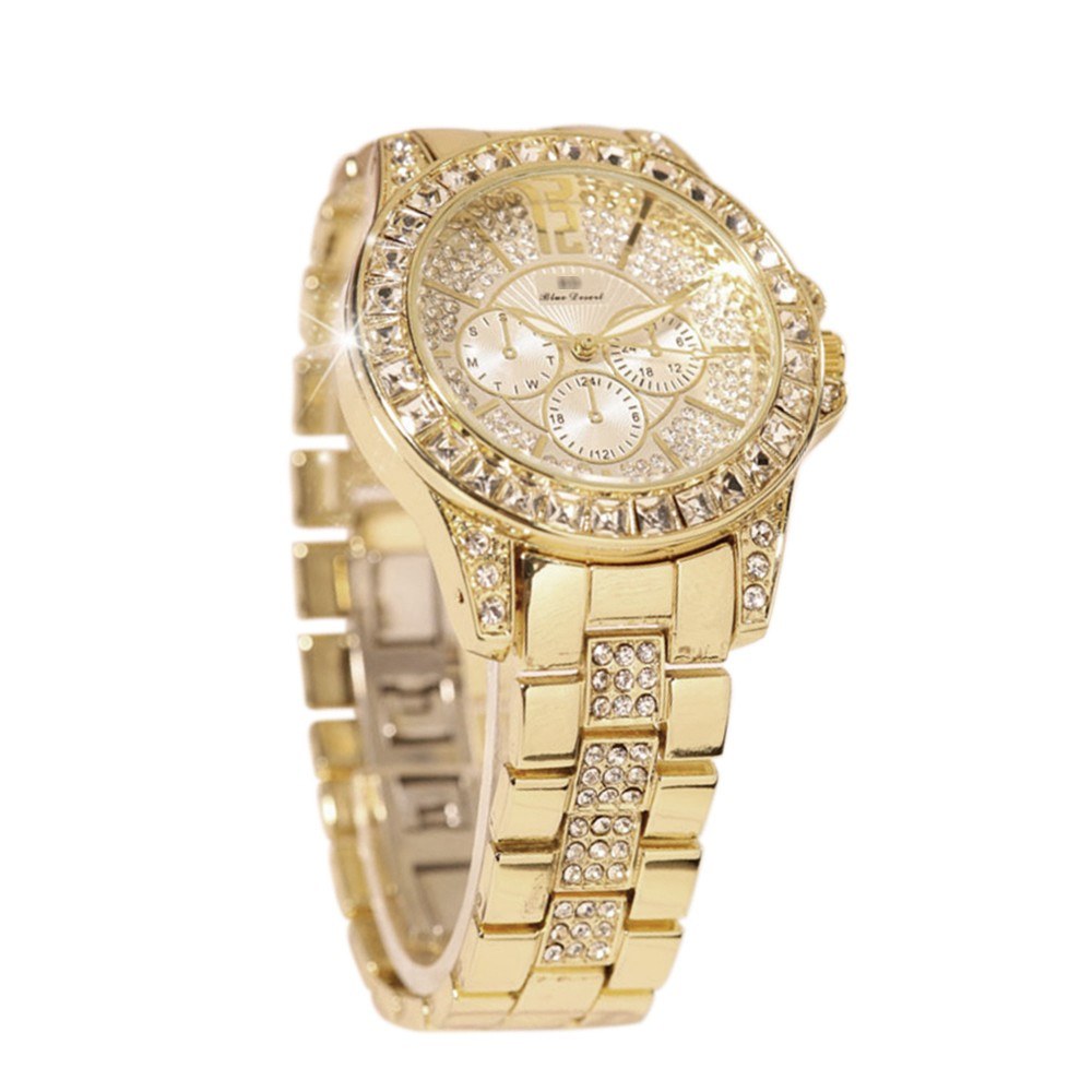 Lady Student Fashion Exquisite Wristwatch Women Elegant Water-Resistant Watch