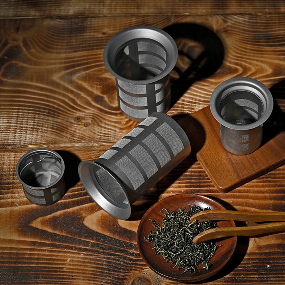 Titanium Mesh Tea Infuser Basket for Teapot Tea Kettle Cup