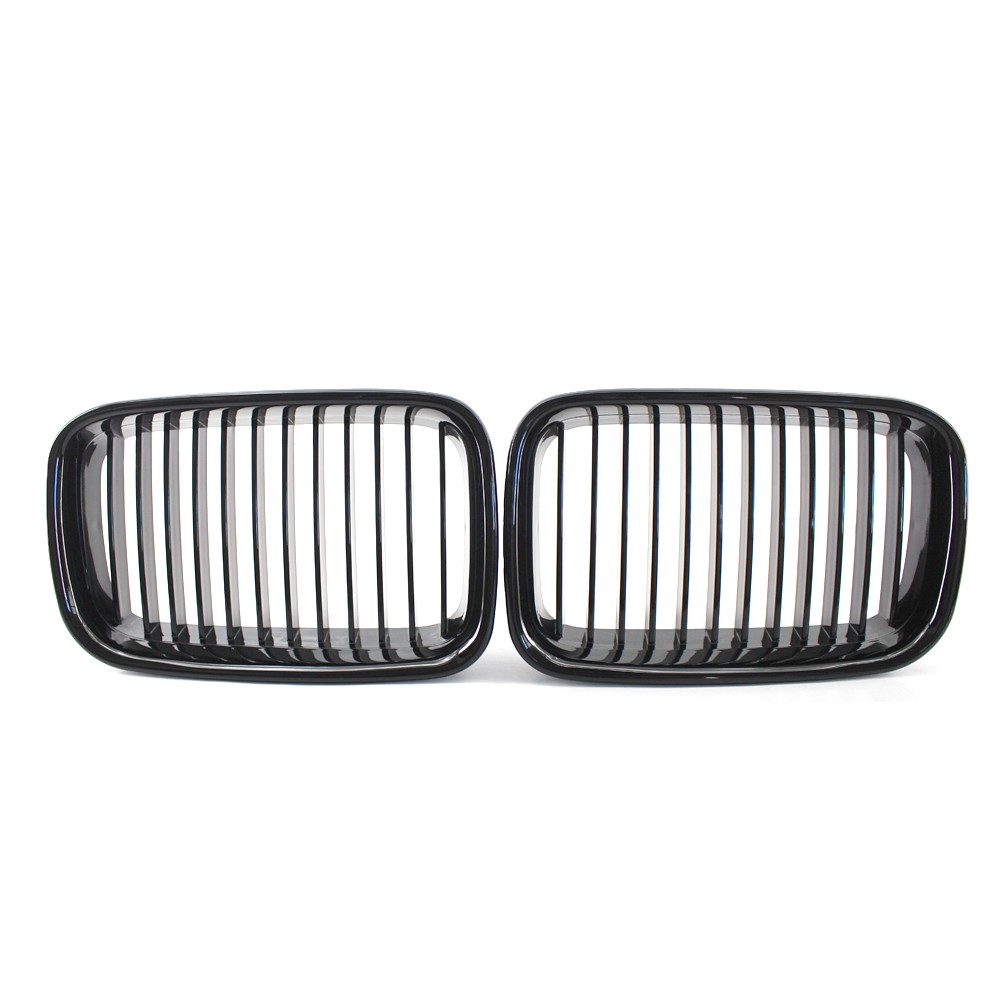 Front Grille Replacement for BMW E36 325i 320i 318is 1992-96 Grille High Gloss Black Cool Bussiness Style