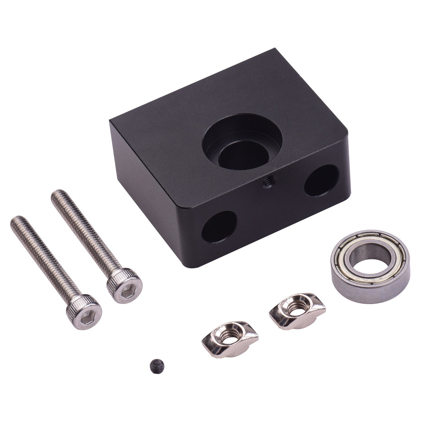 Z-Axis Leadscrew Top Mount Metal Z-Rod Bearing Holder Compatible with Ender-3 CR-10 3D Printer