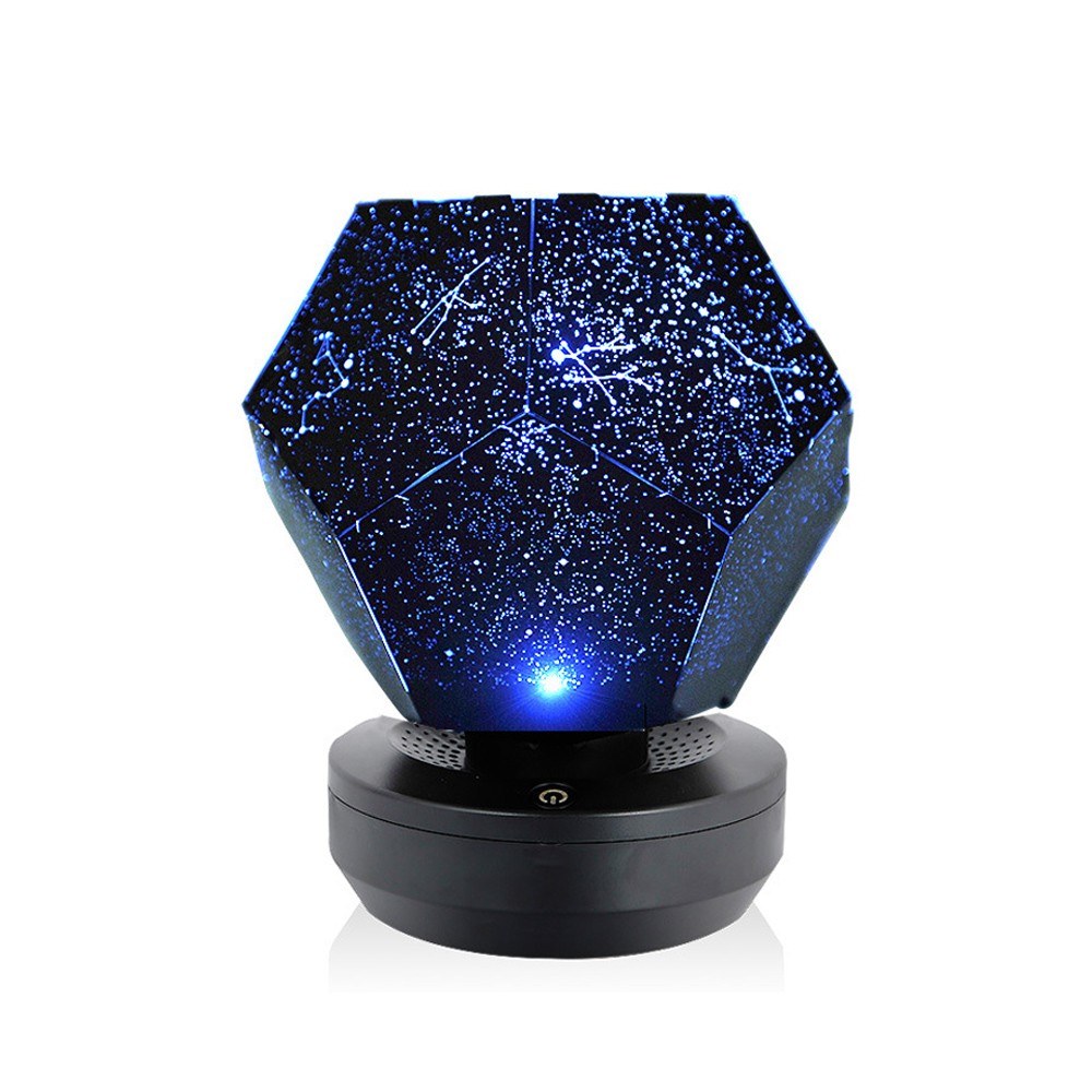 Romantic LED Starry Night Lamp 3D Star Projector Light for Kids Bedroom Constellation Projection Home Planetarium