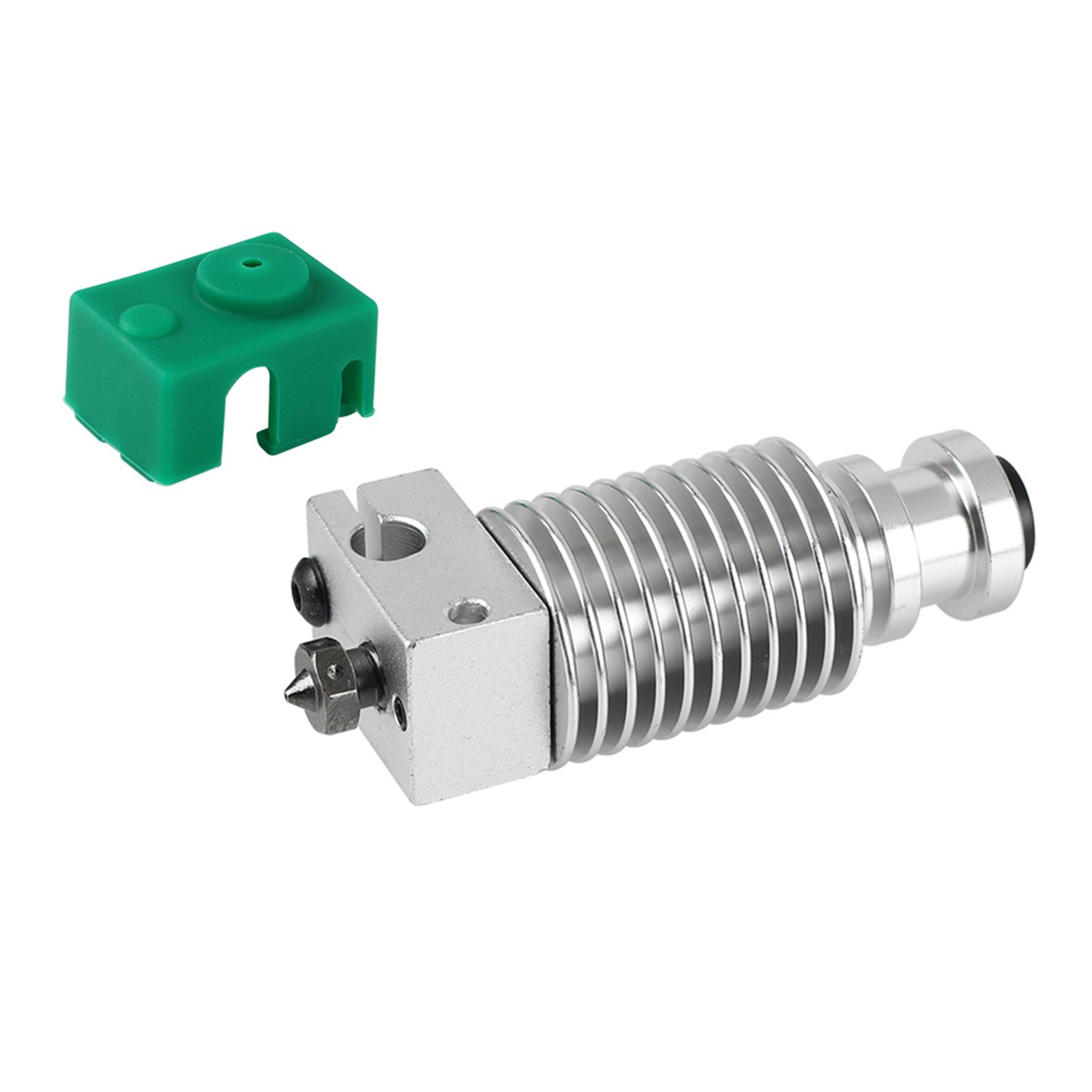 Heatsink Extruder Radiator with Collet Clip V6 Nozzle 1.75mm Filament Hotend Compatible with PT100 Prusa I3 MK3 3D Printer