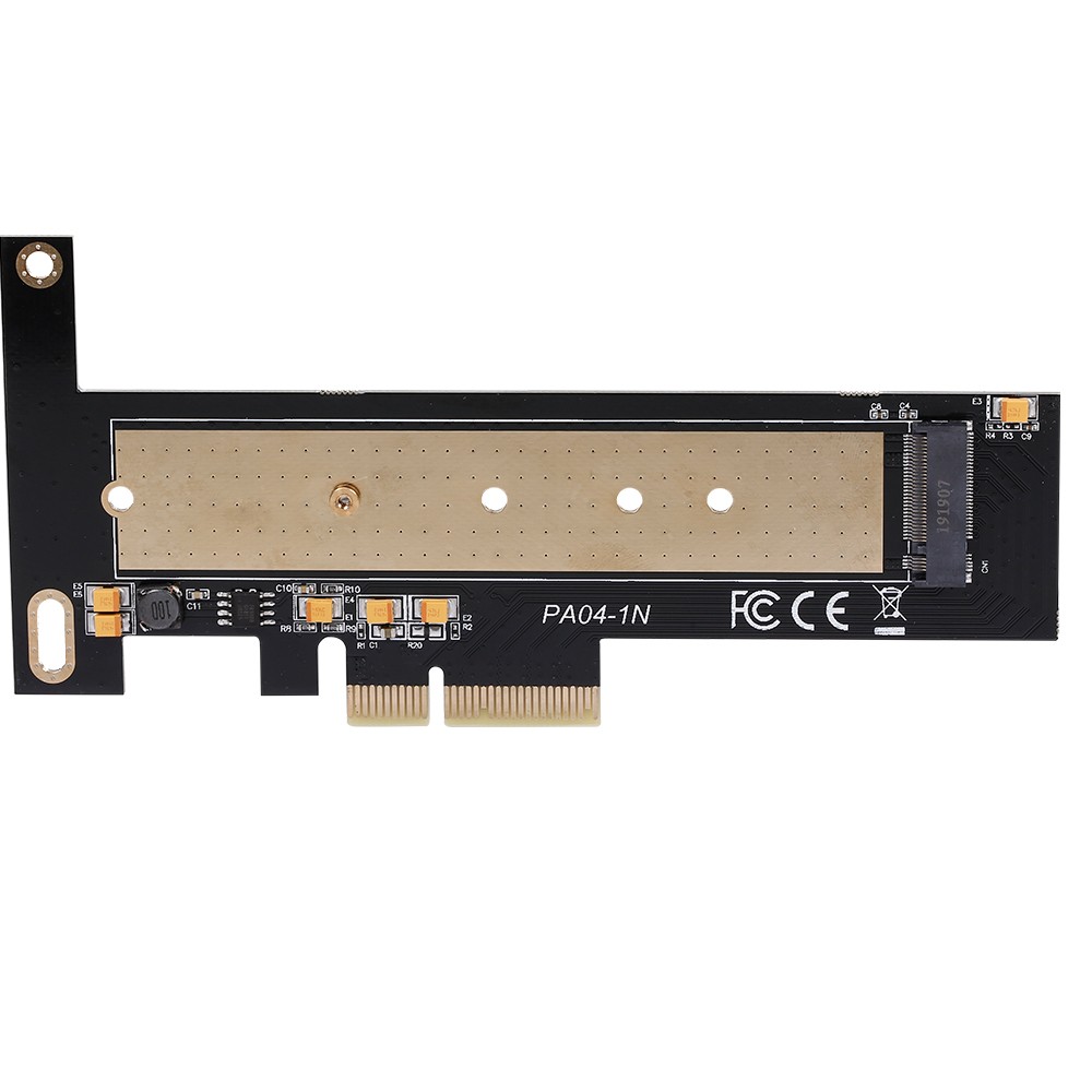 M.2 to PCIe3.0 Adapter Card M.2 NVME PCIe SSD Converter Card Support M-Key NVME PCIe 2230/2242/2260/2280/22110 SSD