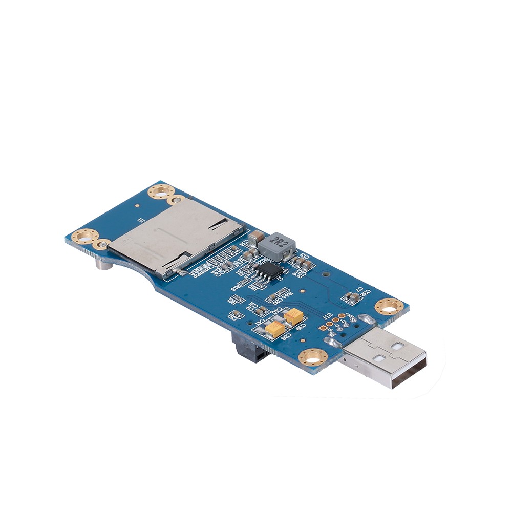 Mini PCI-E to USB Adapter Card WWAN Test Converter Adapter Card 3G/4G Module with SIM Card Slot